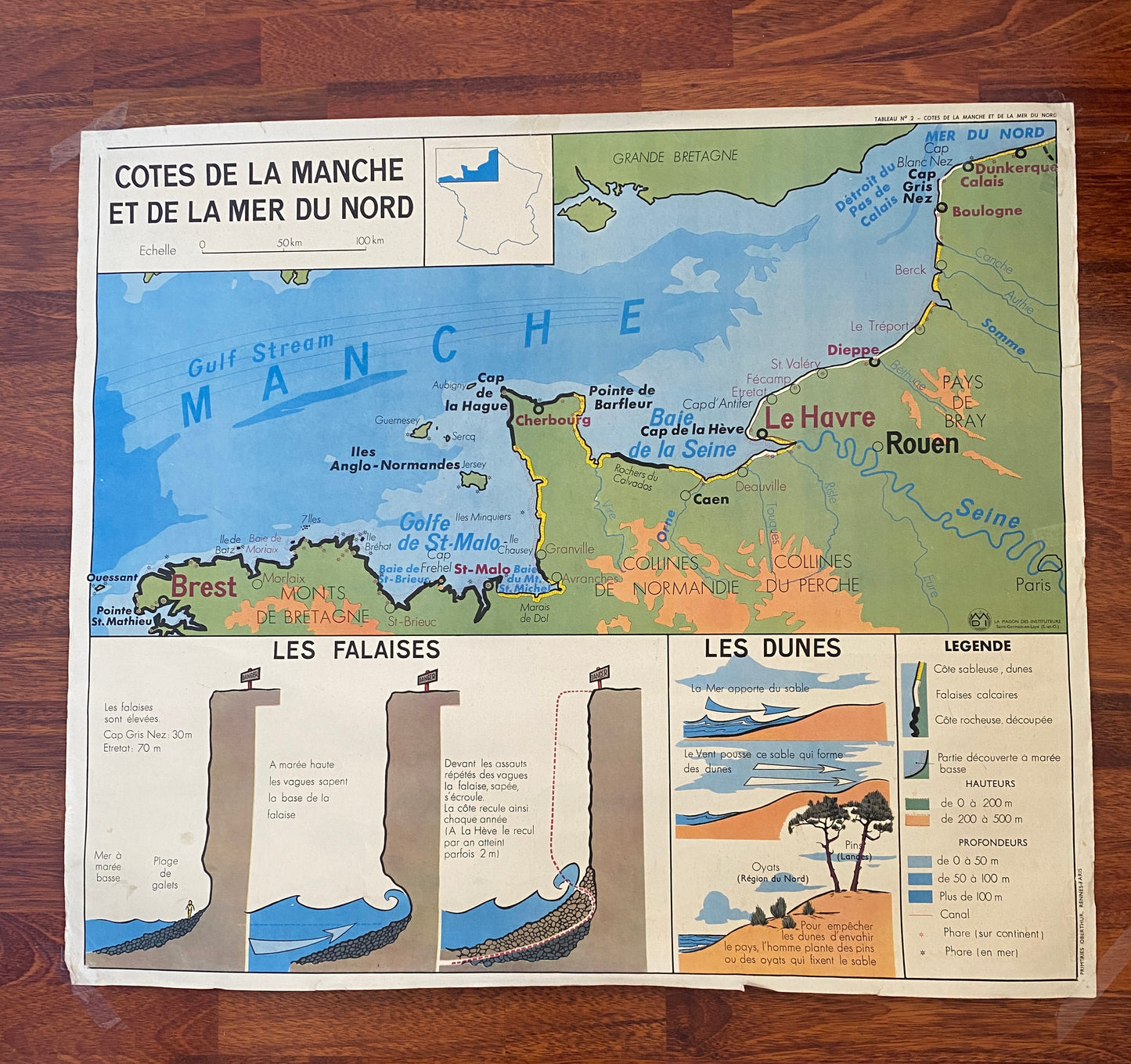 Carte géographique scolaire