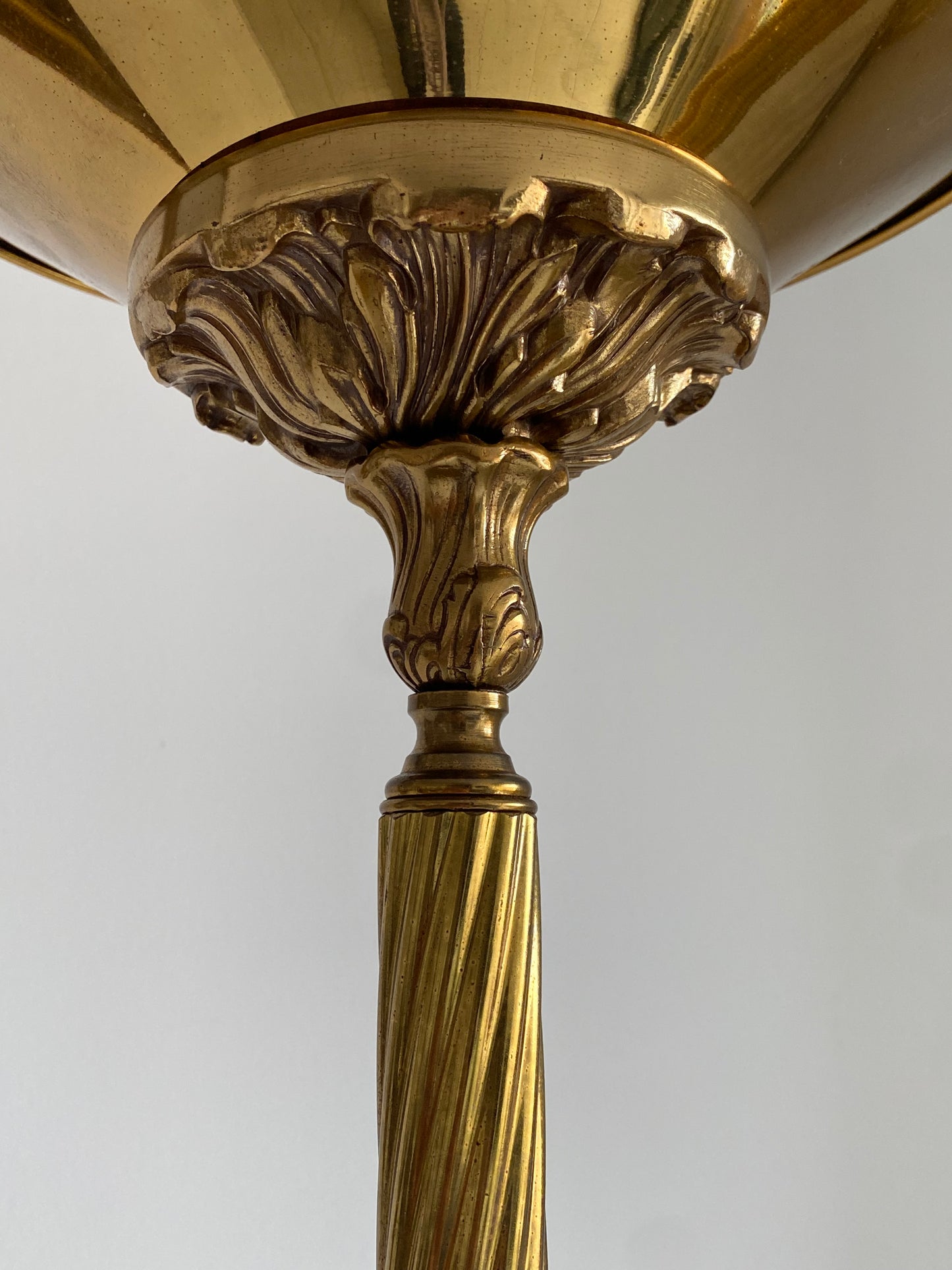 Lampe halogène en bronze