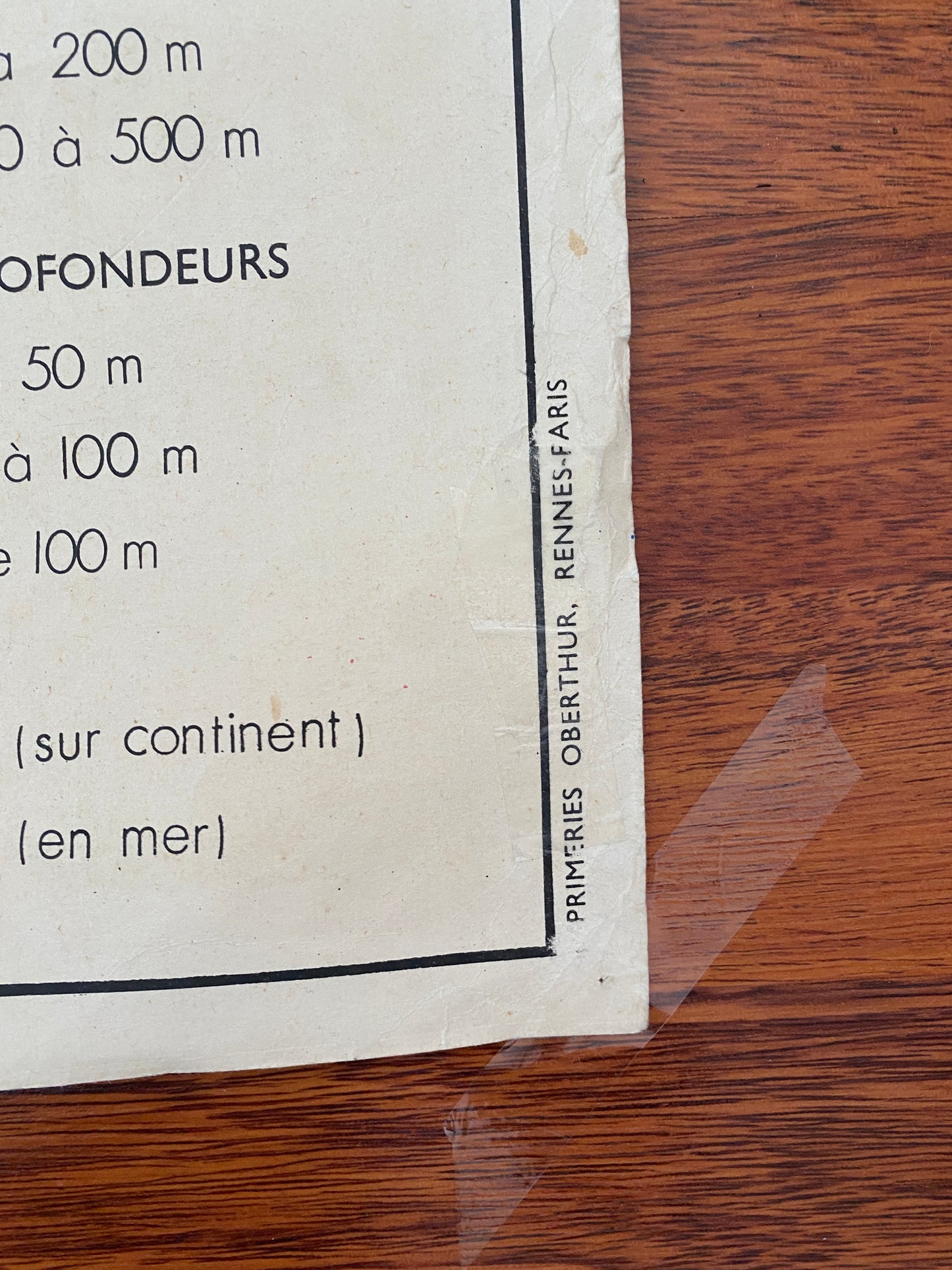 Carte géographique scolaire