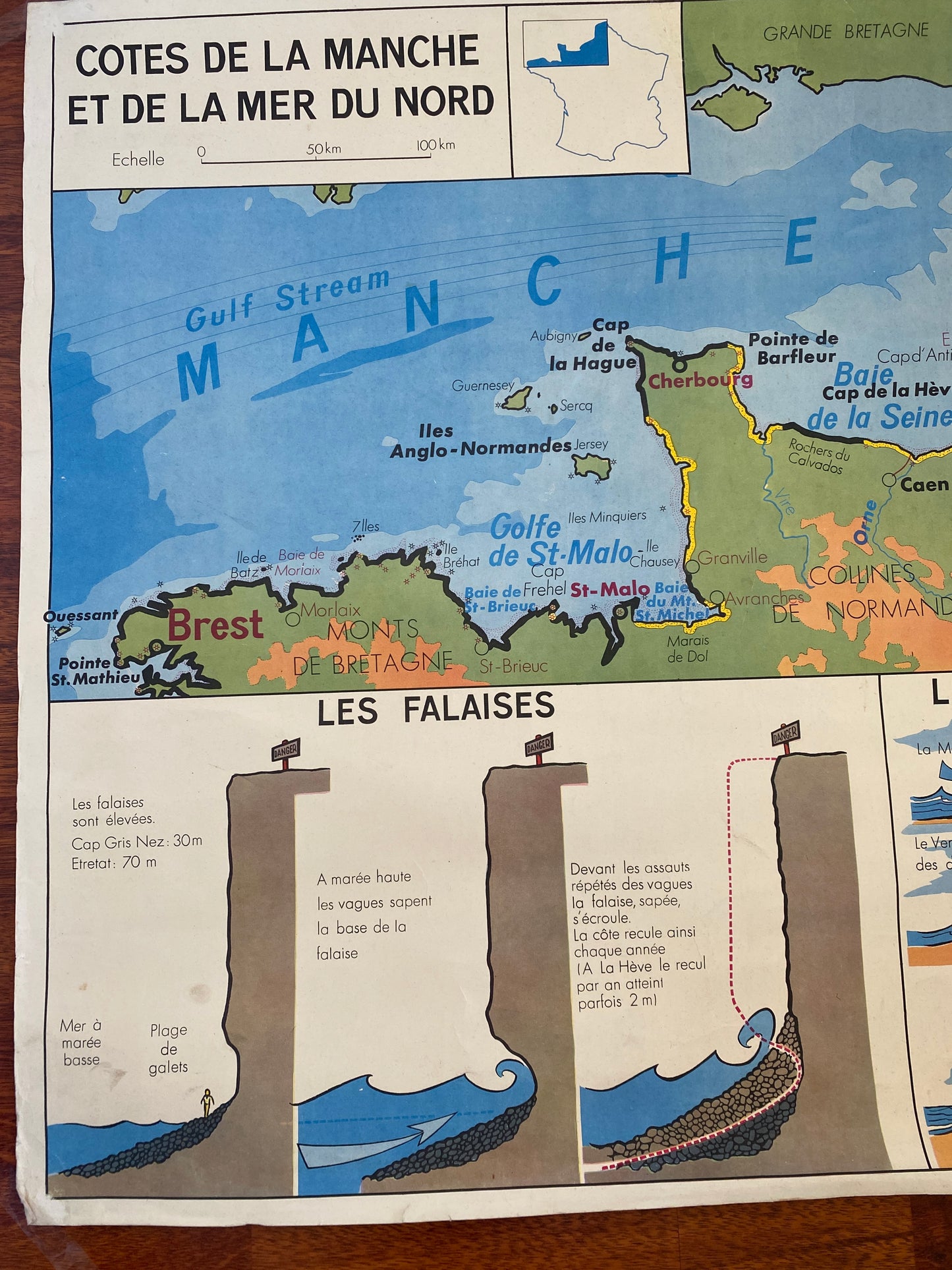 Carte géographique scolaire
