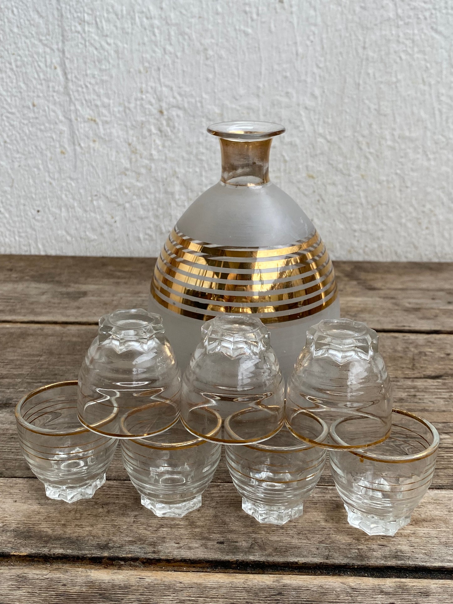Service à liqueur vintage