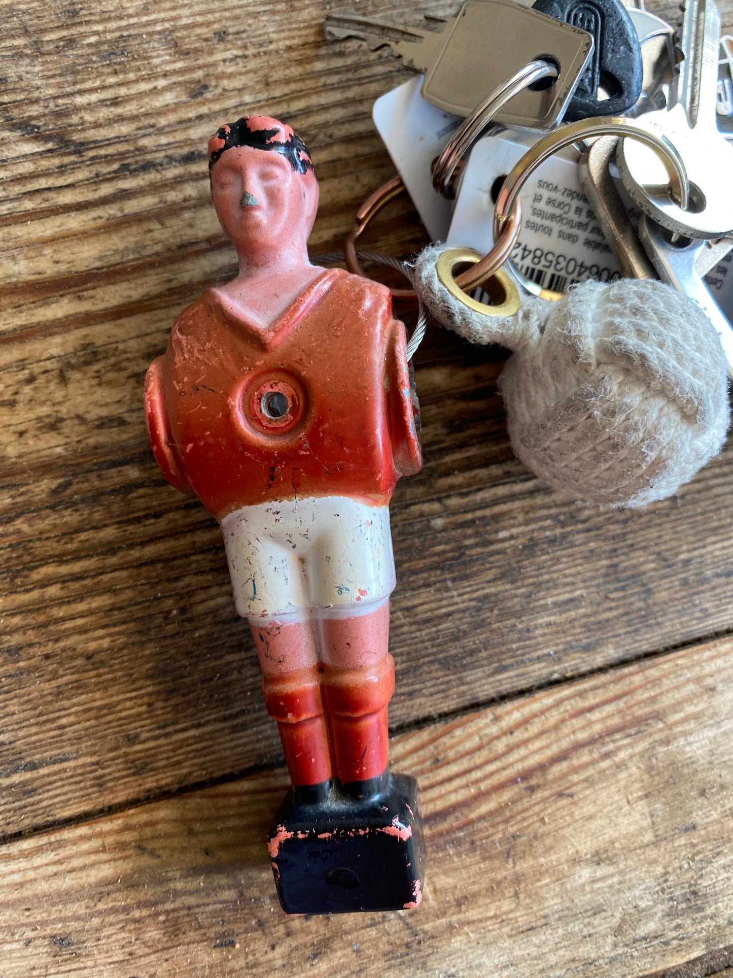Joueur de BabyFoot vintage