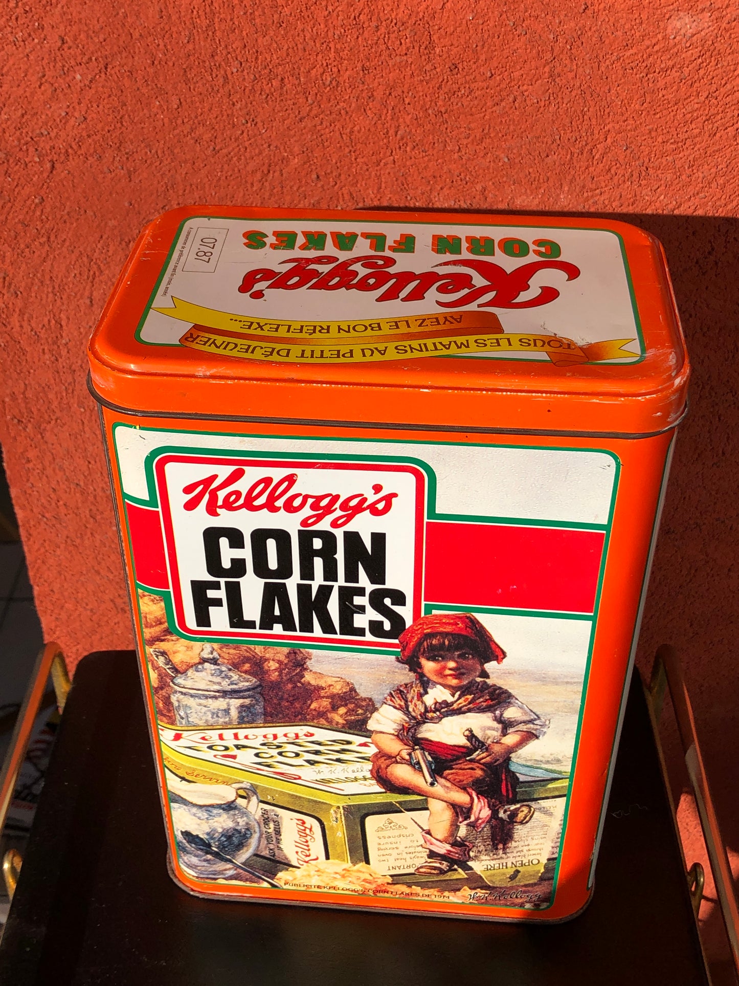 Boite Kellogg's Corn Flakes