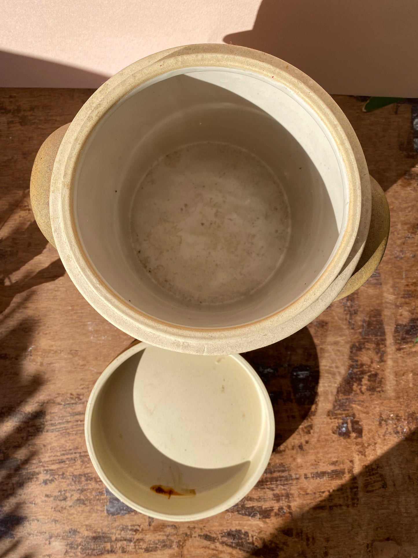 Petit Pot à confit en grès