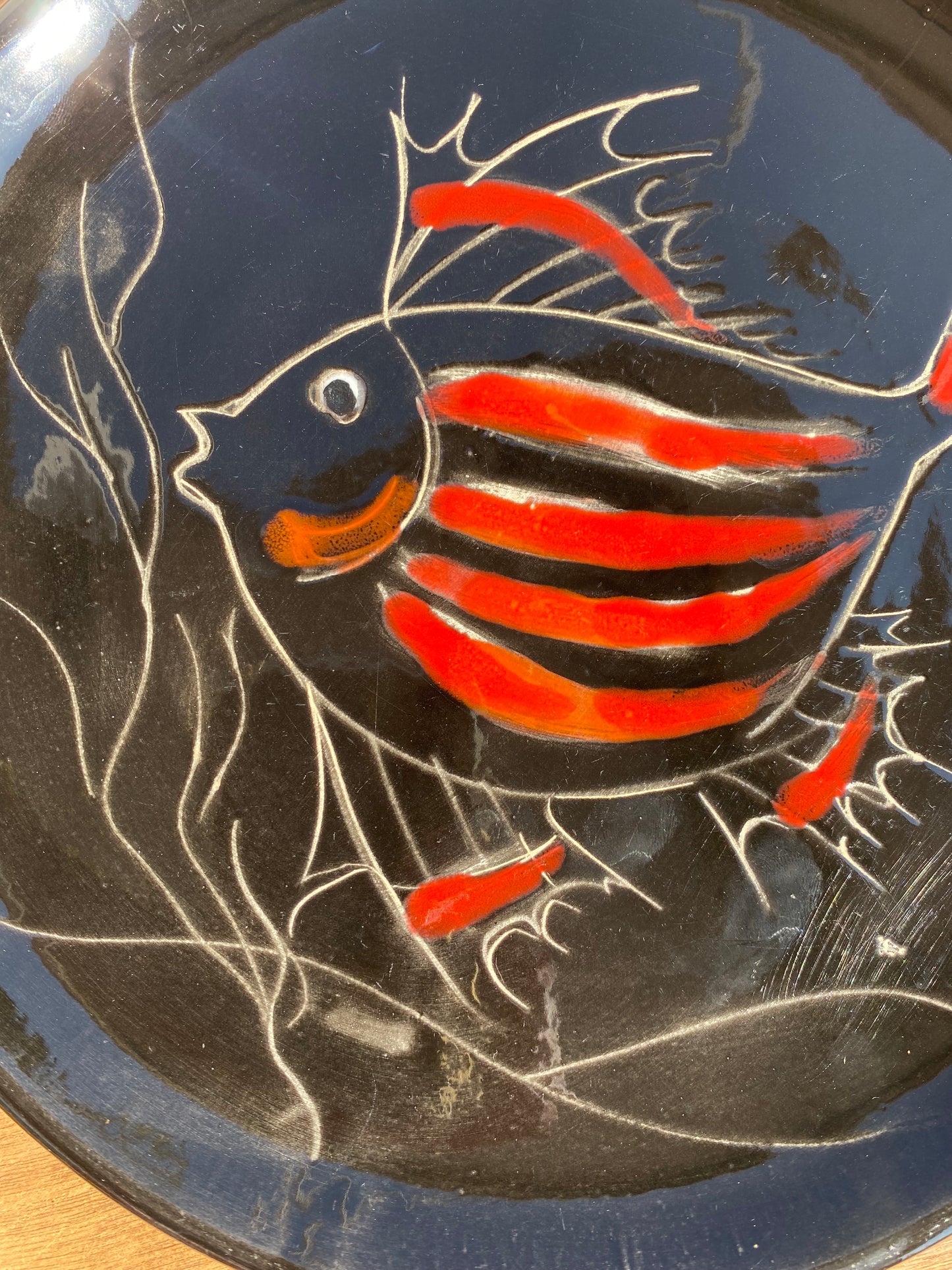 Assiette poisson Robert Picault