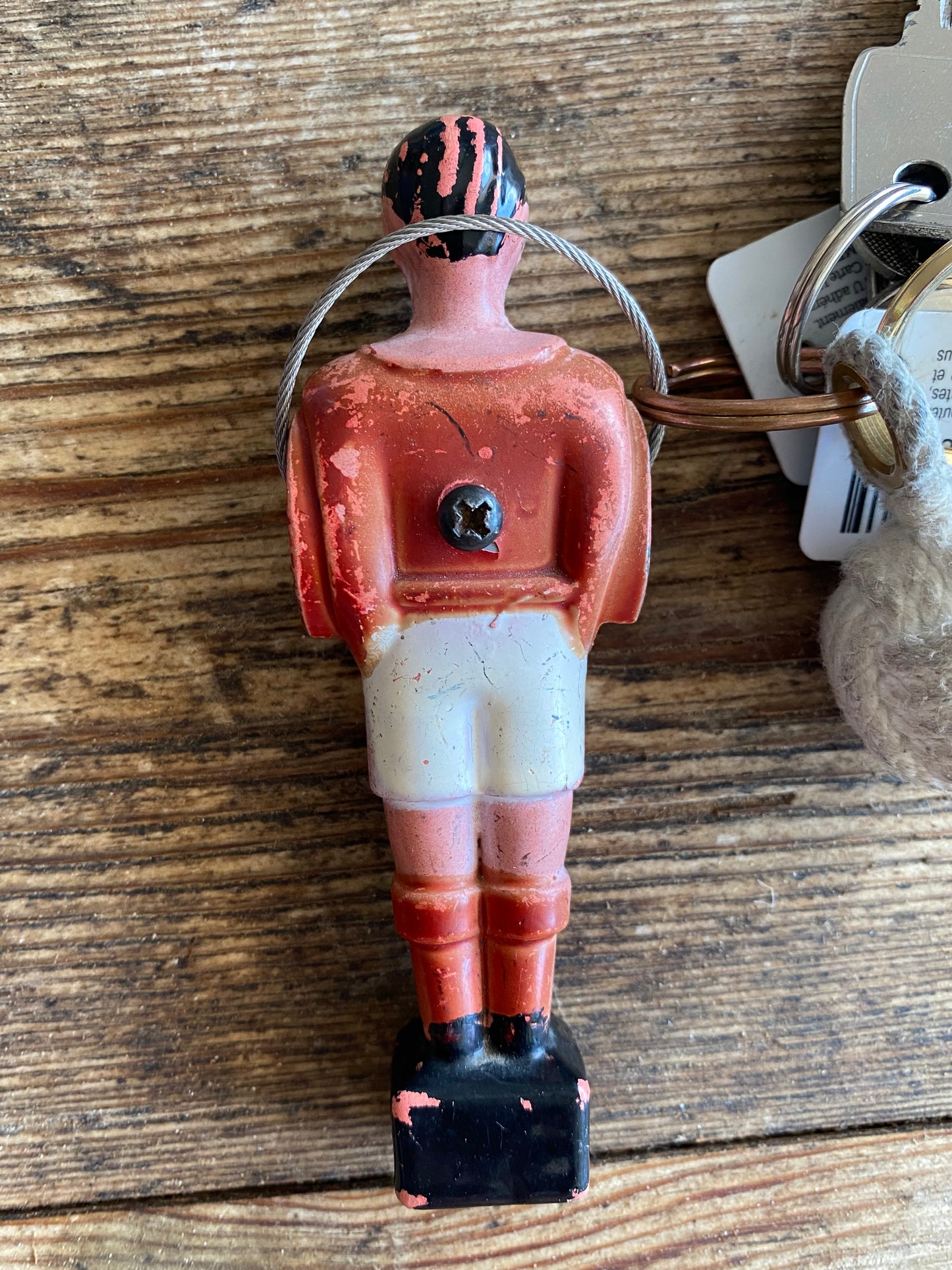 Joueur de BabyFoot vintage