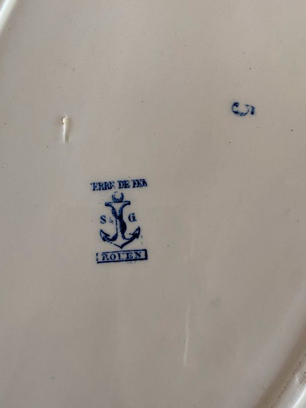 Plat Terre de Fer Rouen S&G