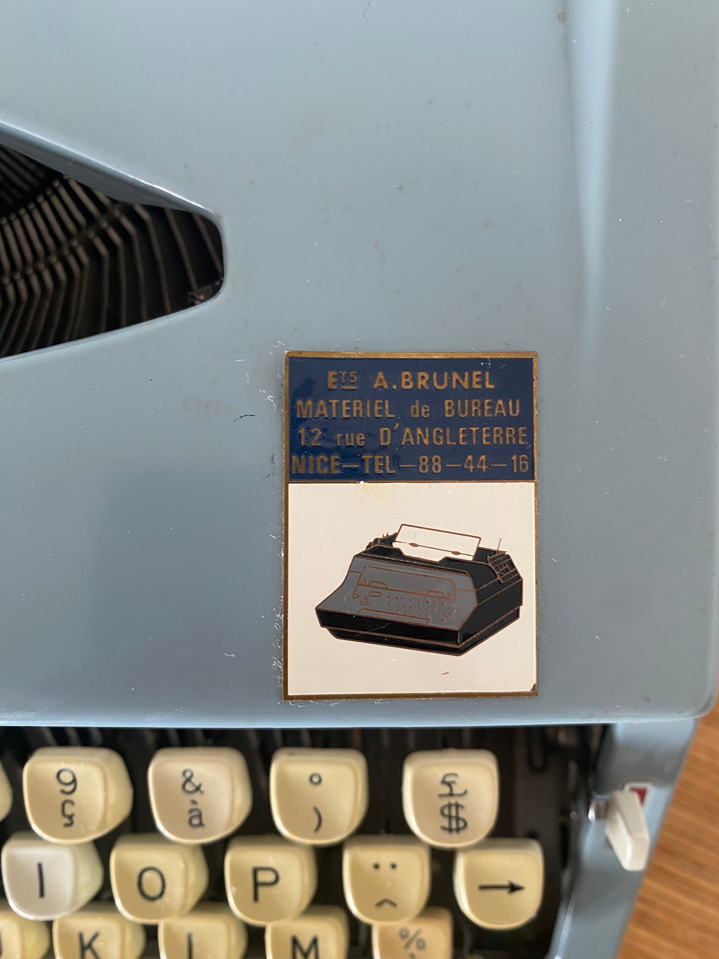 Machine à écrire Brother de Luxe Vintage