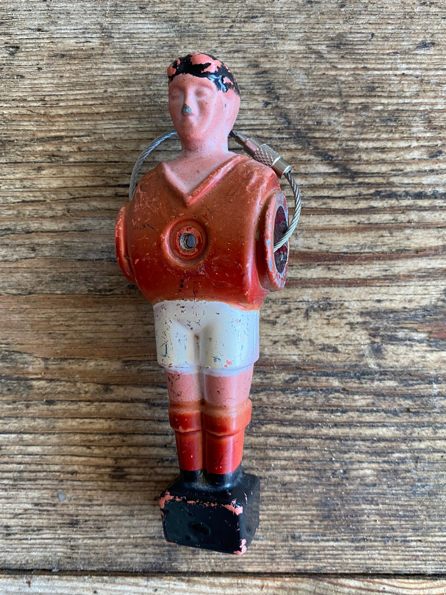 Joueur de BabyFoot vintage