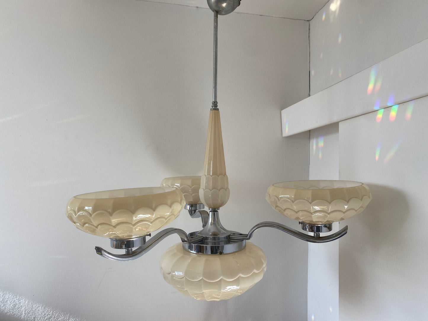Lustre Art Deco 3 branches