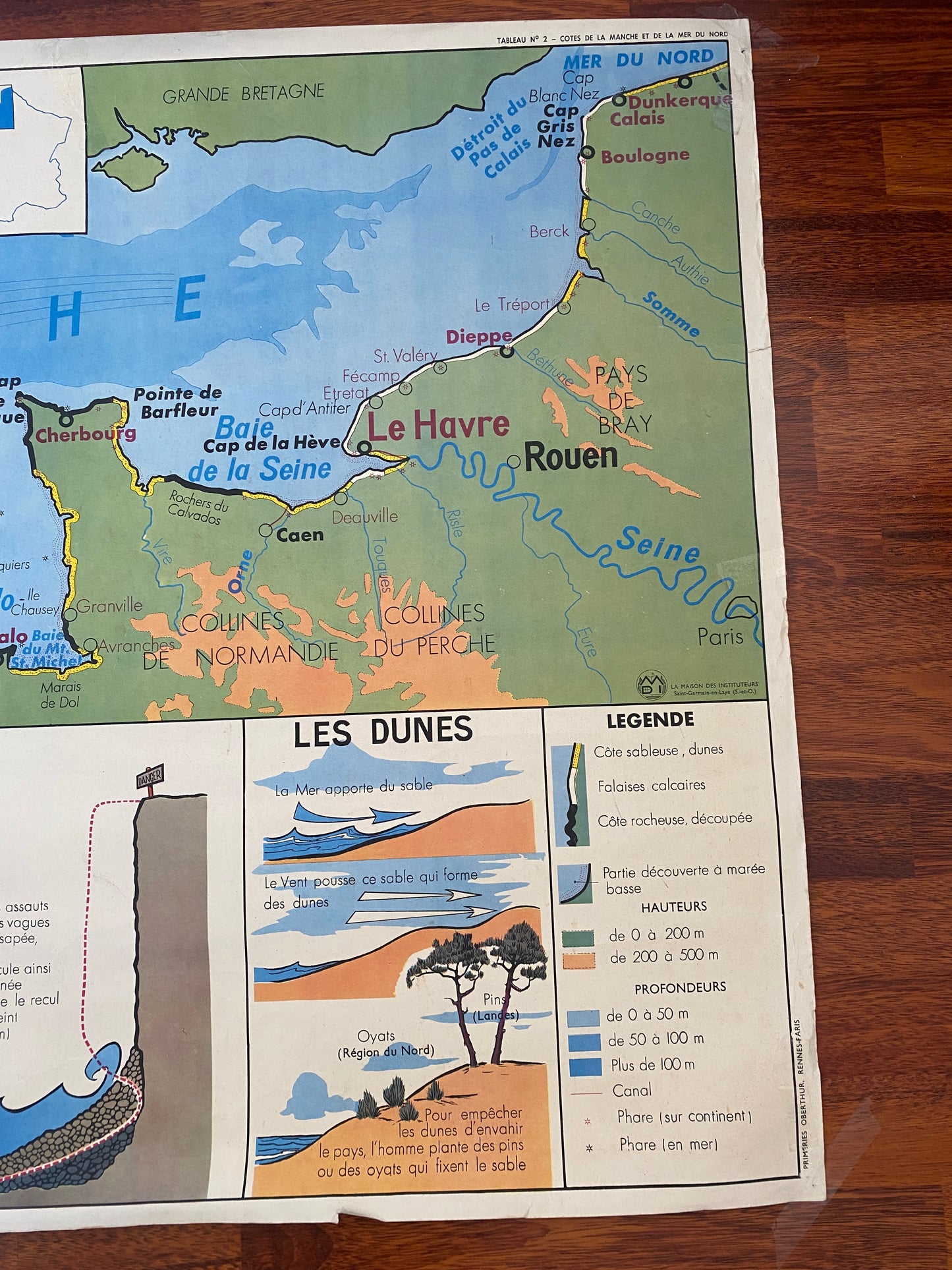 Carte géographique scolaire