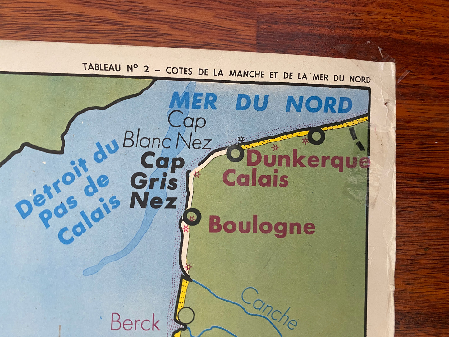 Carte géographique scolaire