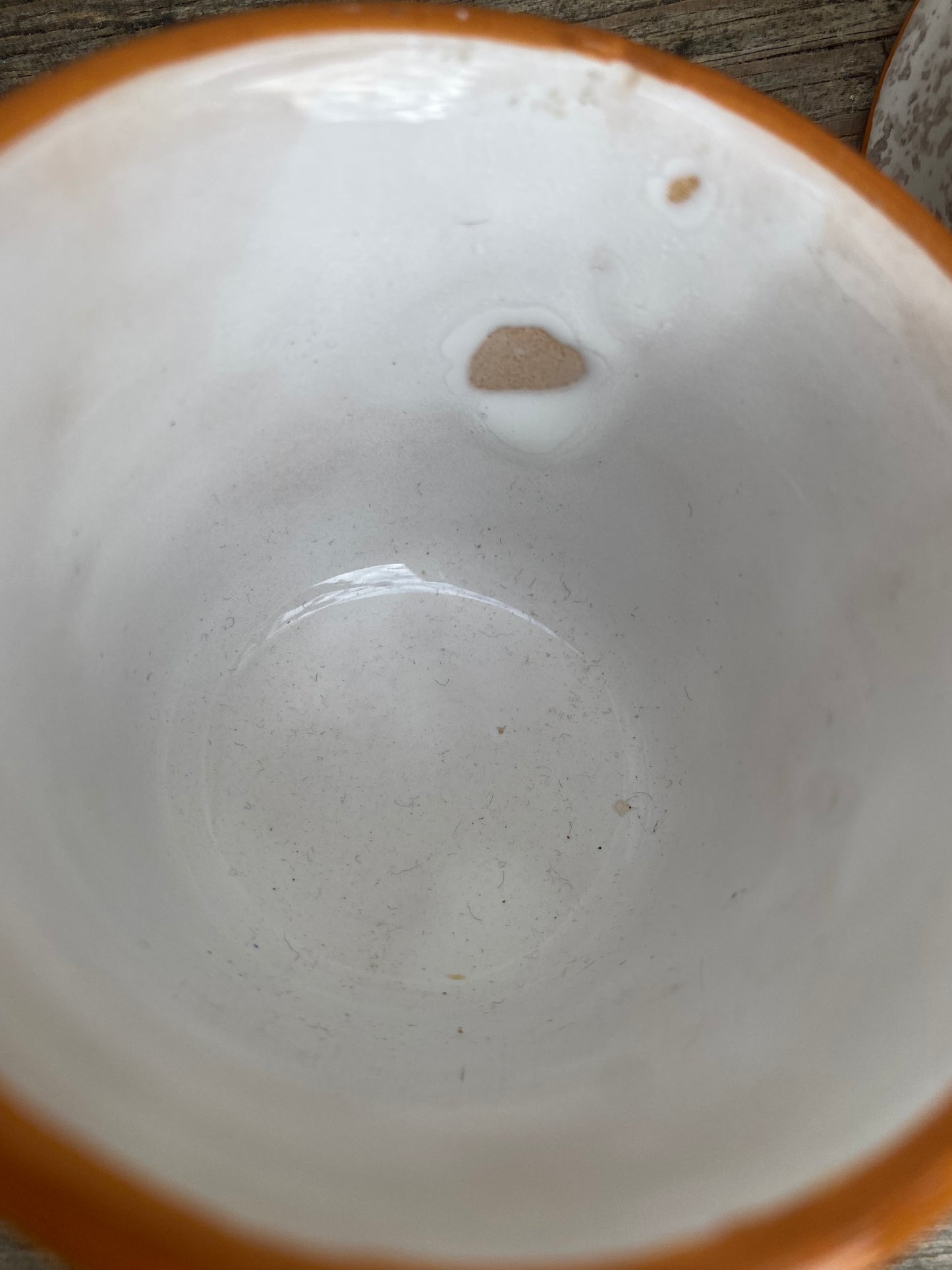 Plateau et tasses en céramique florales Deruta