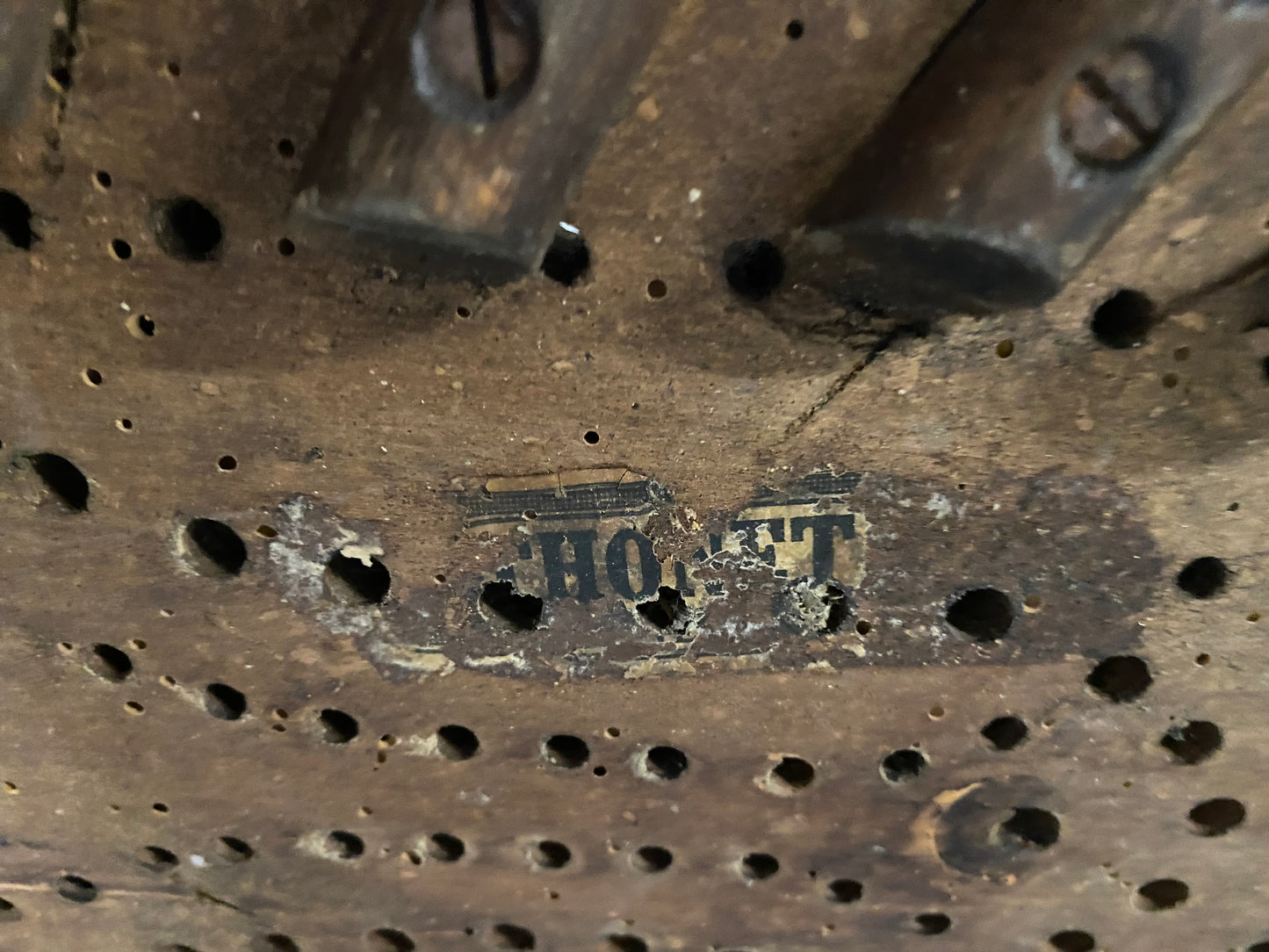 Berceau à bascule Thonet en bois courbé vintage