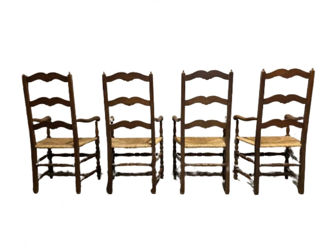 4 Fauteuils provençaux
