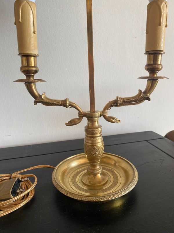 Lampe Bouillotte style empirique