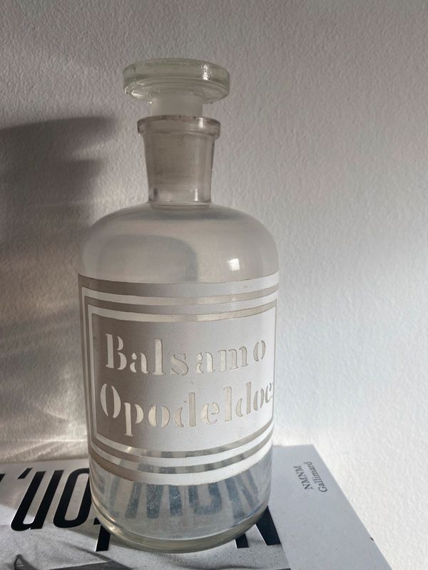 Pot d’apothicaire Balsamo Opodeldoc