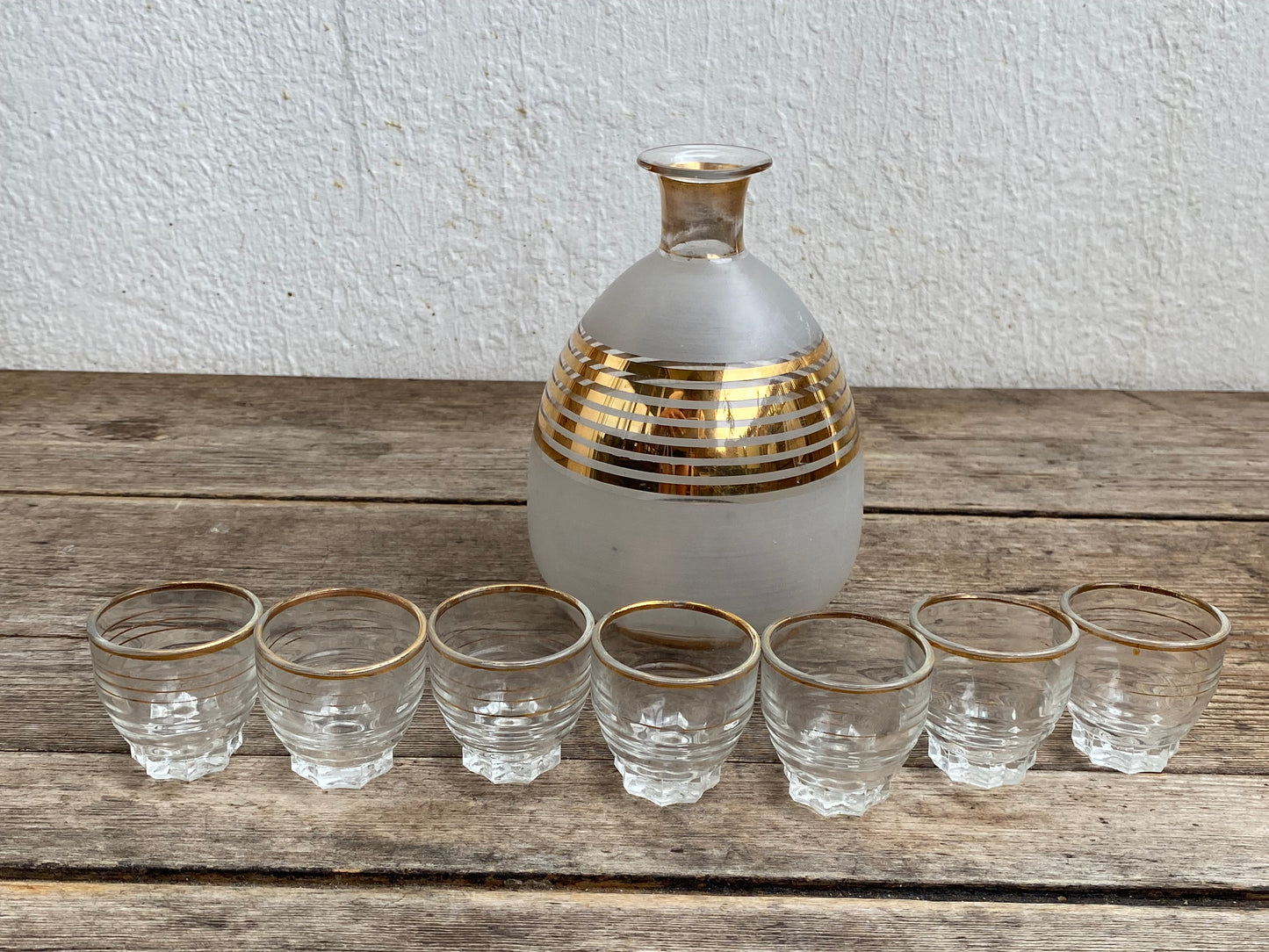 Service à liqueur vintage