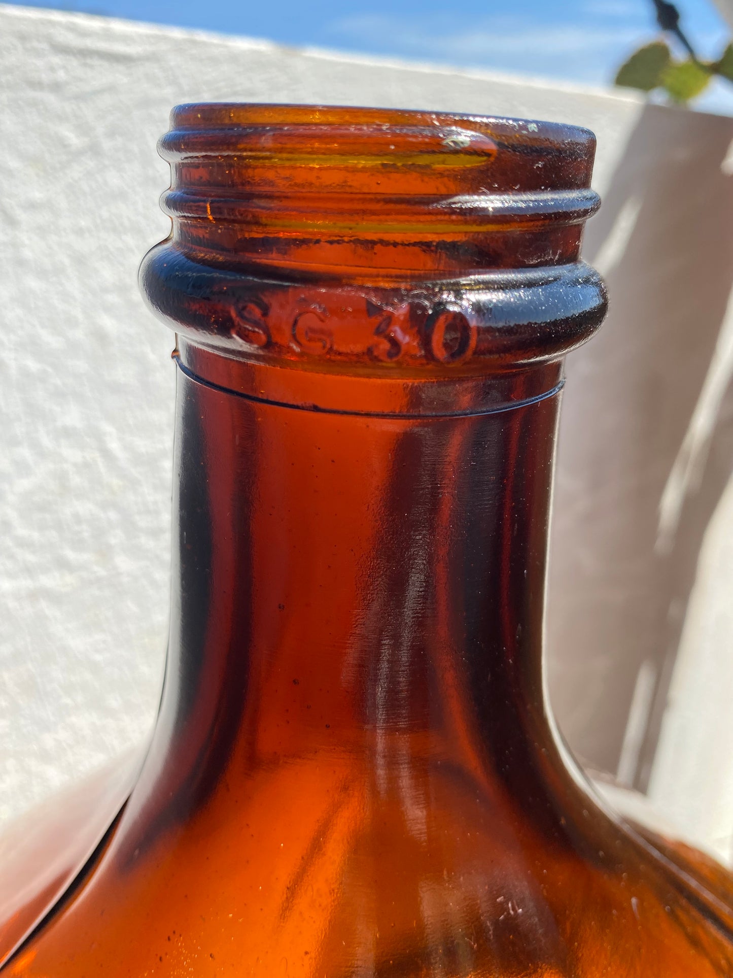 Dame Jeanne ambrée 30L