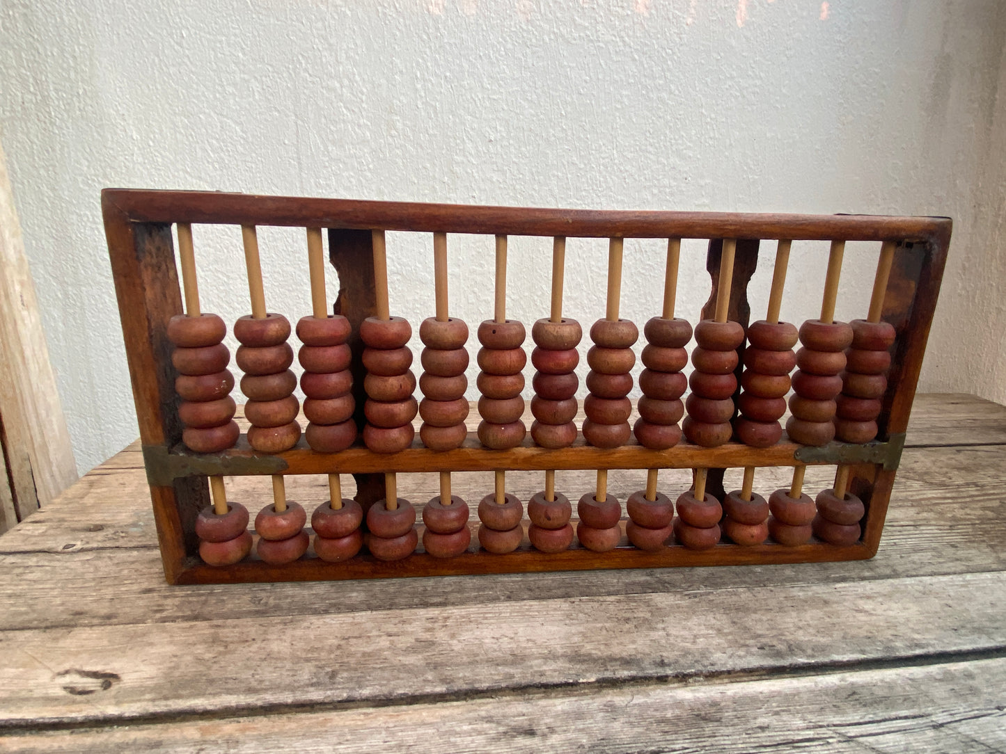 Boulier antique ou Abaque vintage