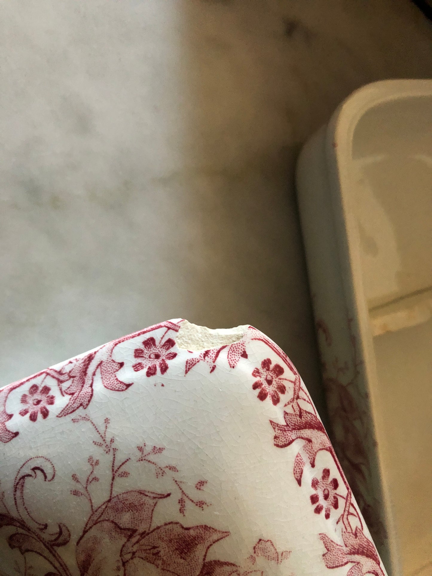 Boîte Sarreguemines à brosses à dents