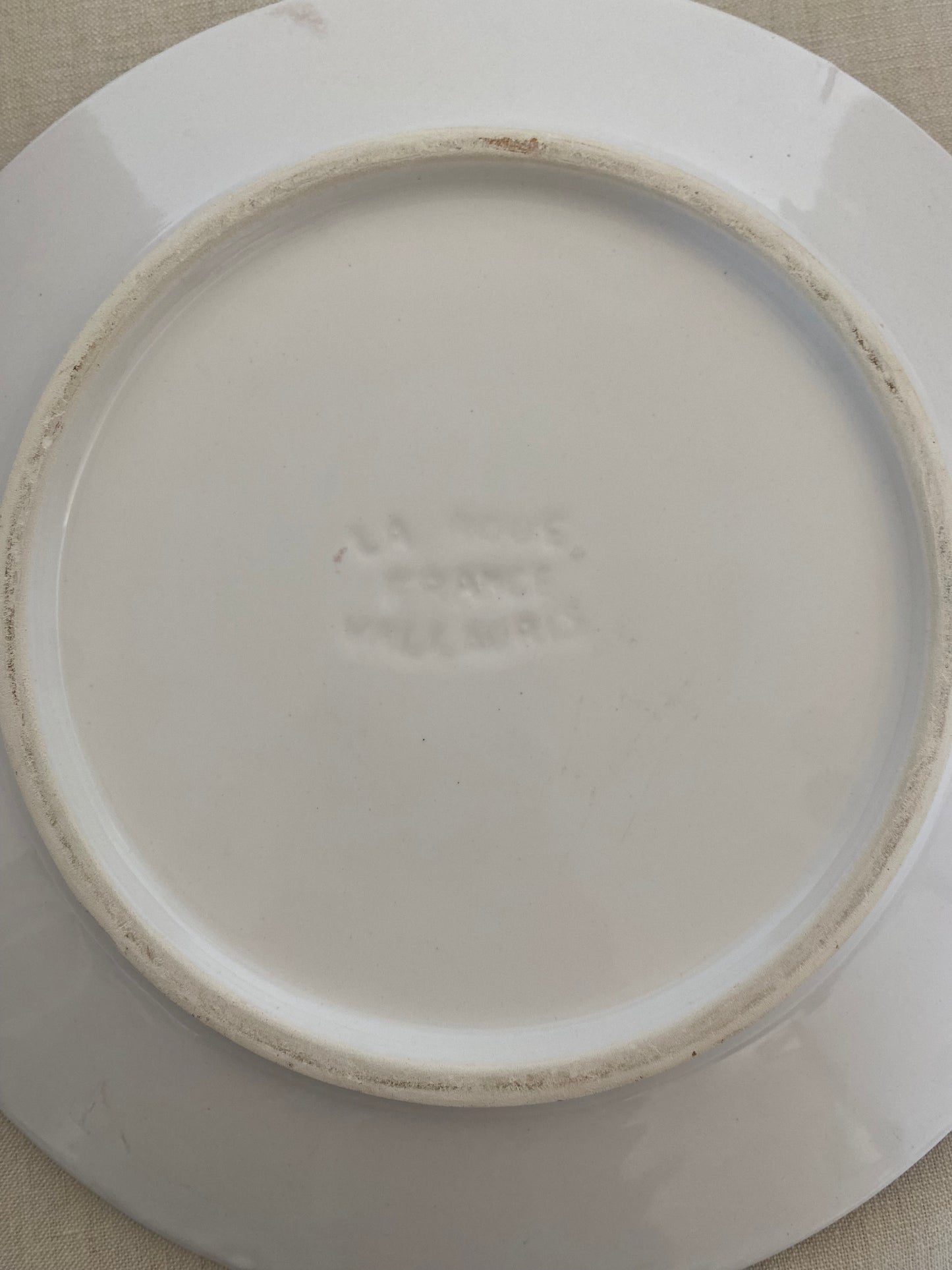 Assiettes La Roue Vallauris R Picault