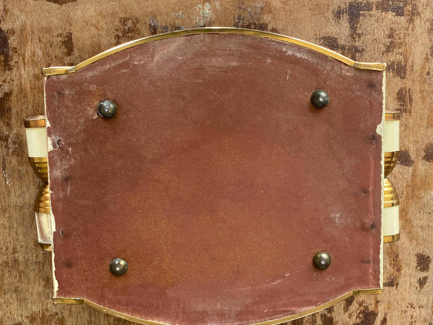 Plateau miroir Art déco 1930
