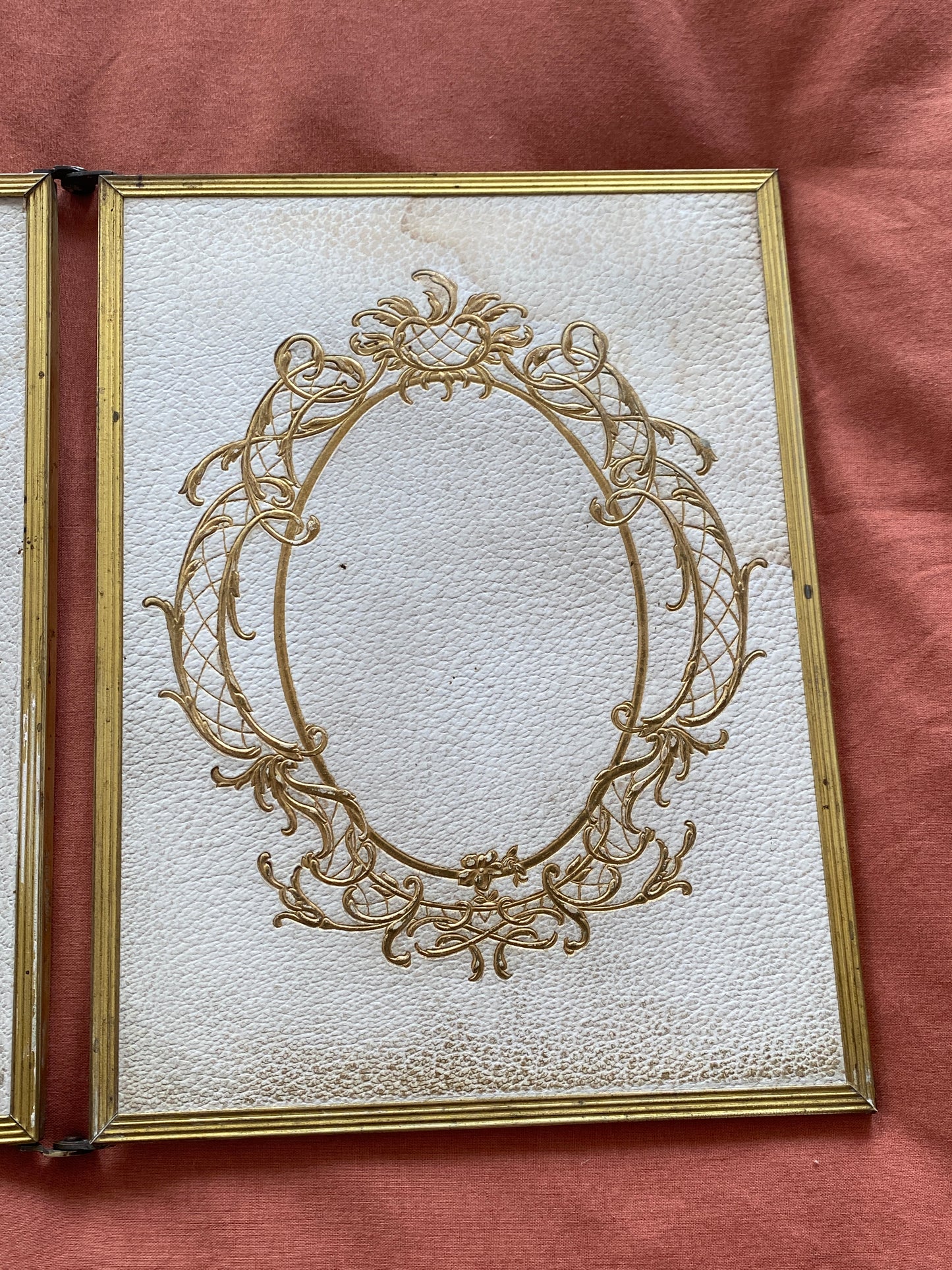Miroir Triptyque Antique