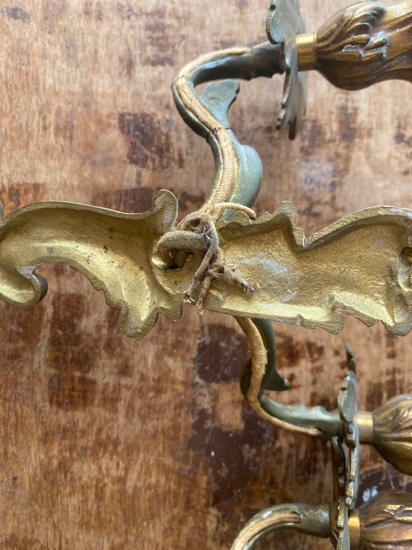 Paire d’appliques vintage 2 feux