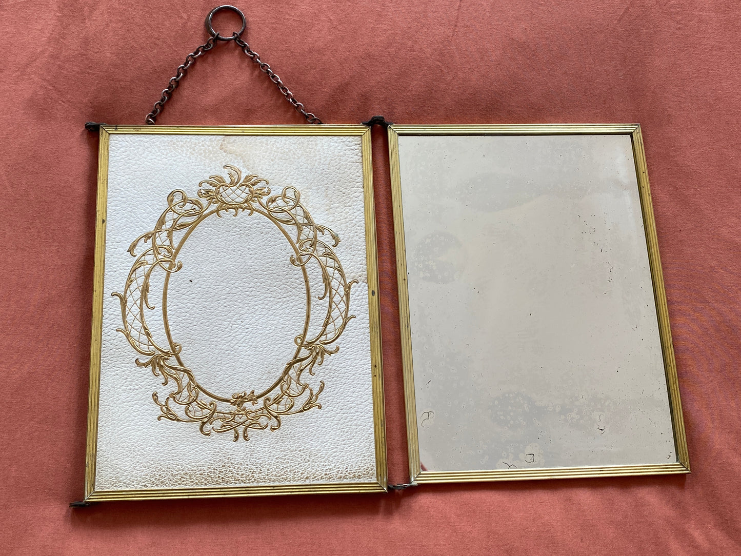 Miroir Triptyque Antique