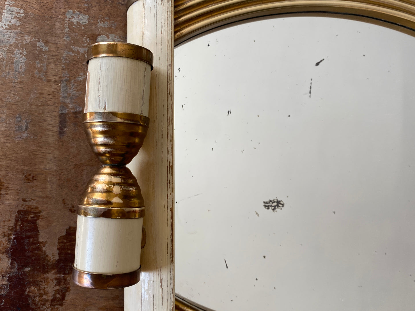 Plateau miroir Art déco 1930