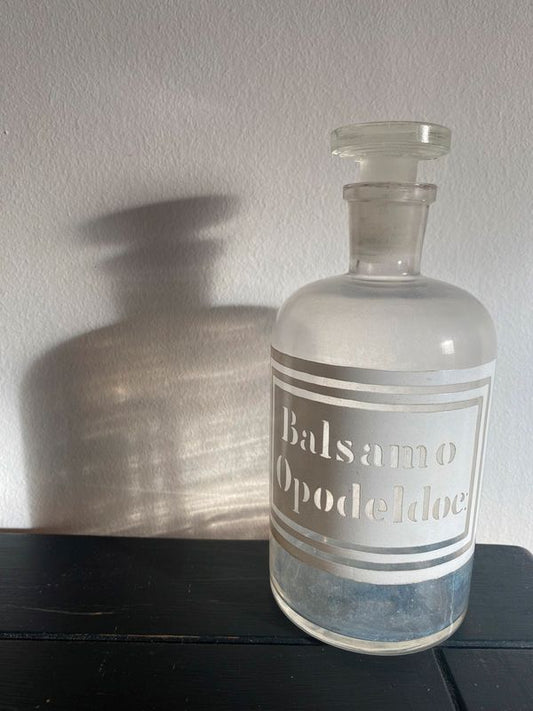 Pot d’apothicaire Balsamo Opodeldoc