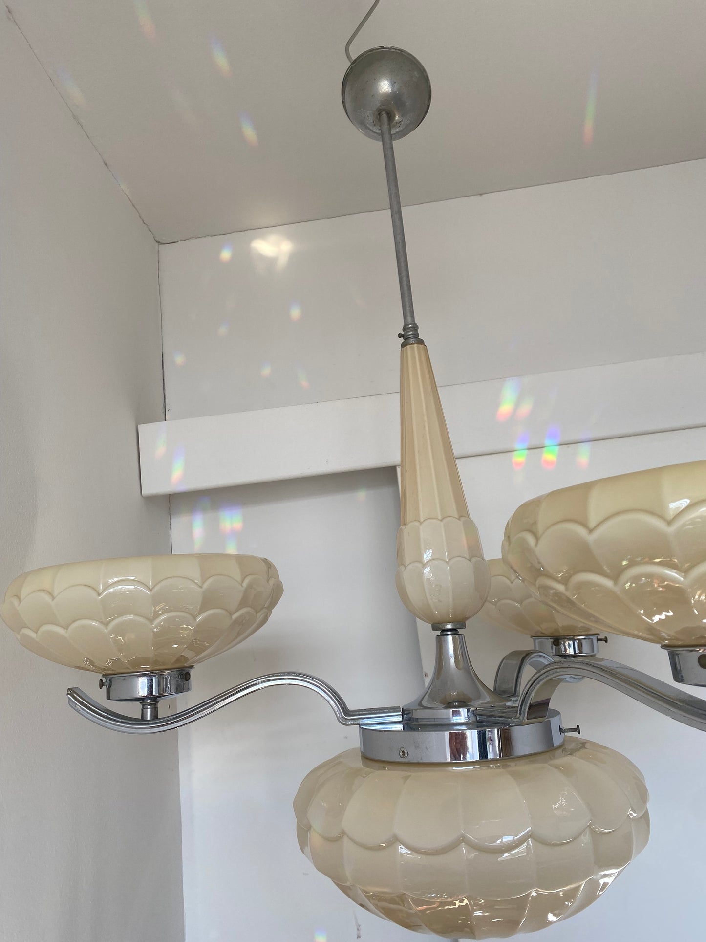Lustre Art Deco 3 branches