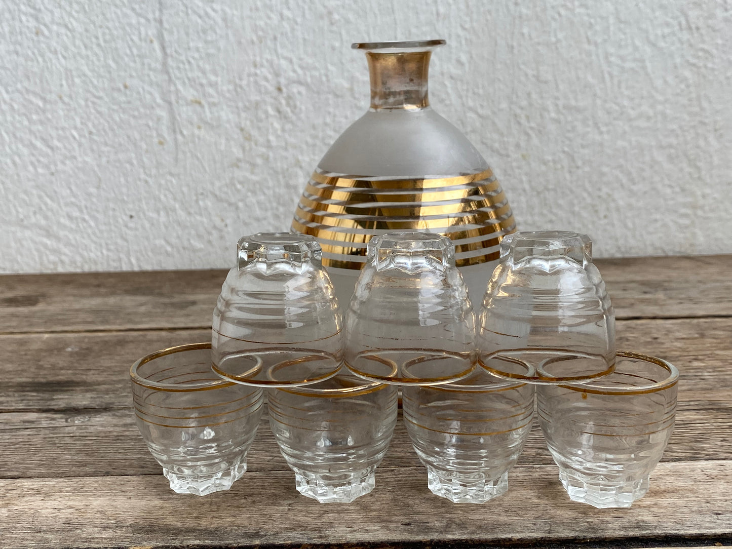 Service à liqueur vintage