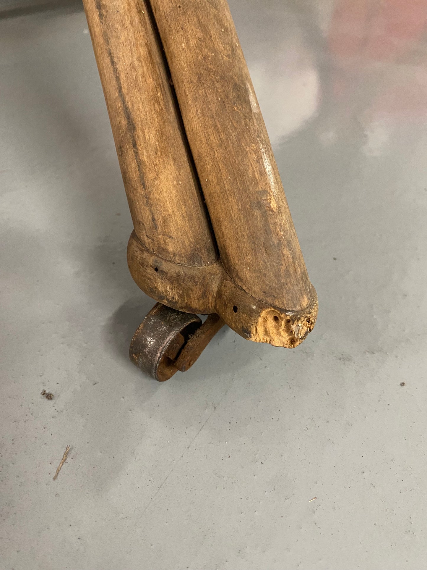 Berceau à bascule Thonet en bois courbé vintage