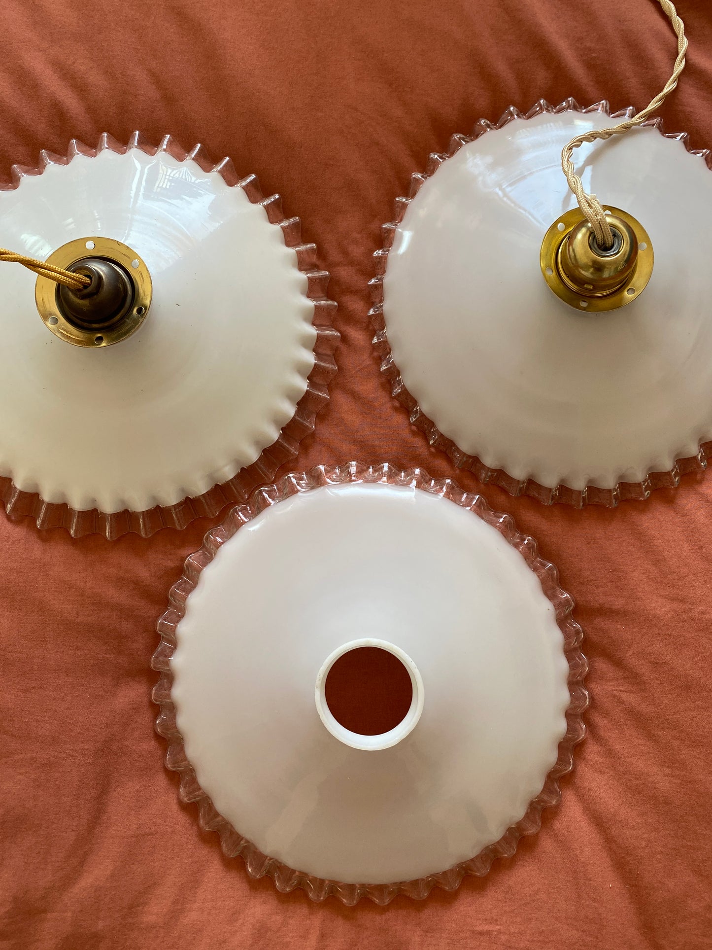 Trio de suspension vintage