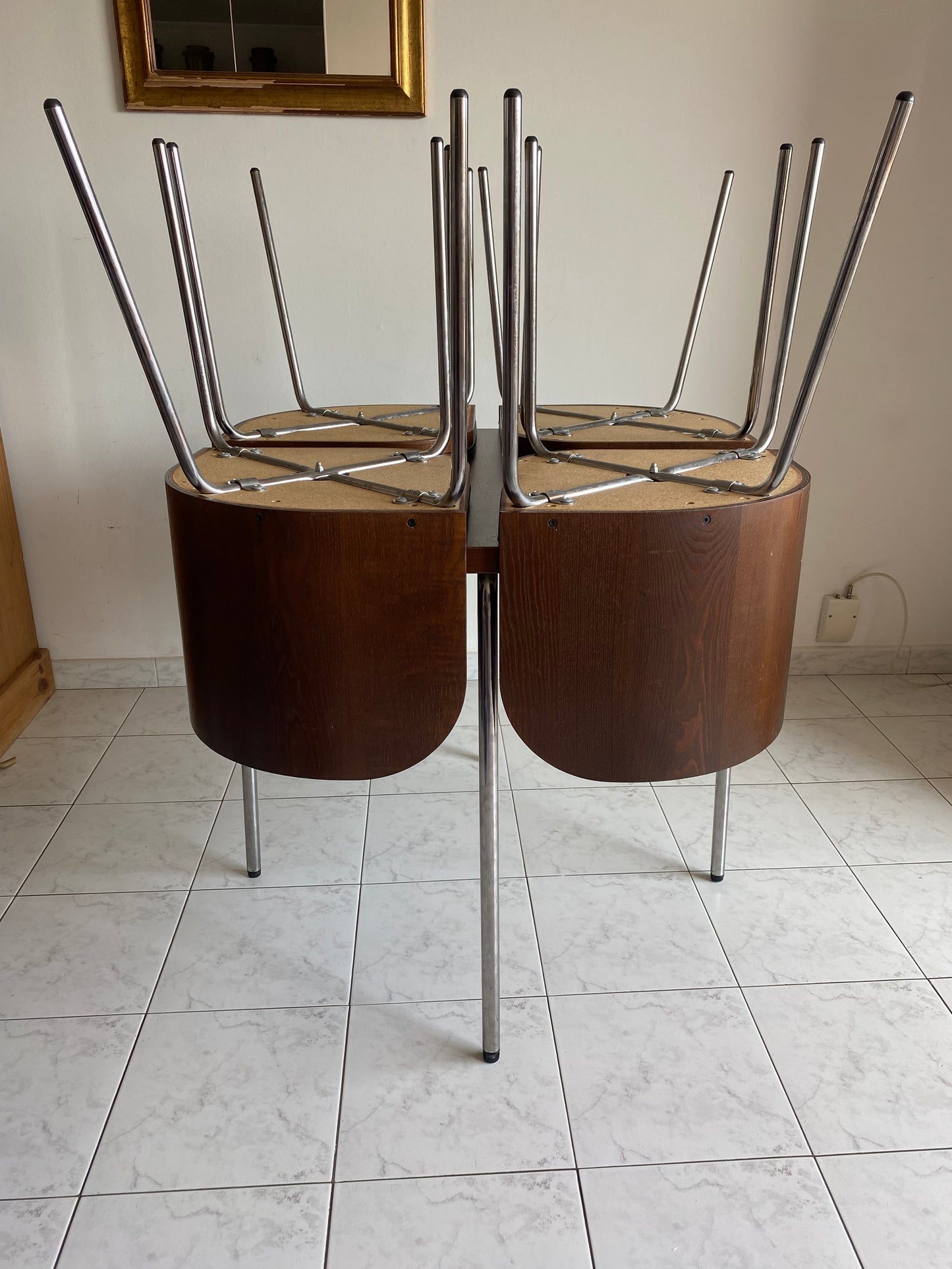 Table et chaises Fusion Ikea par Sandra Kragnert