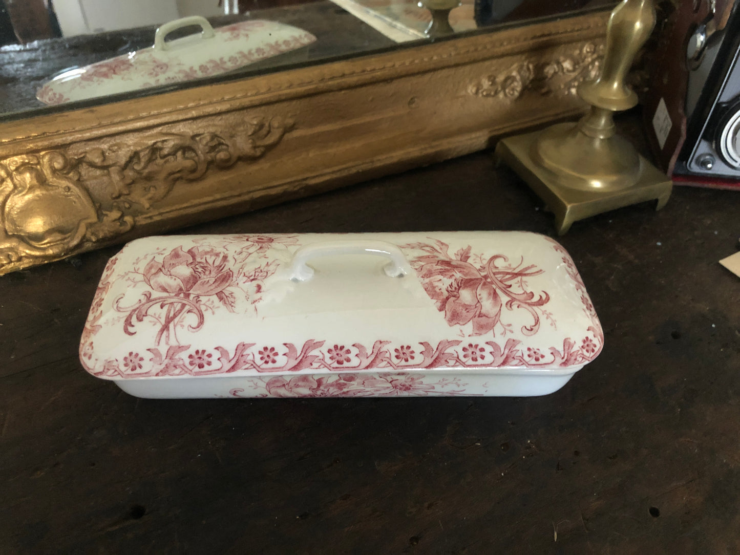 Boîte Sarreguemines à brosses à dents