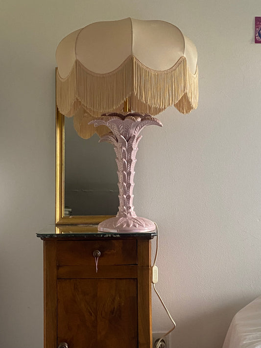 Lampe Palmier retro rose