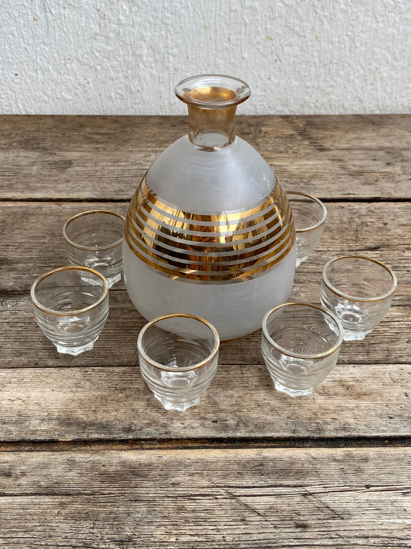 Service à liqueur vintage