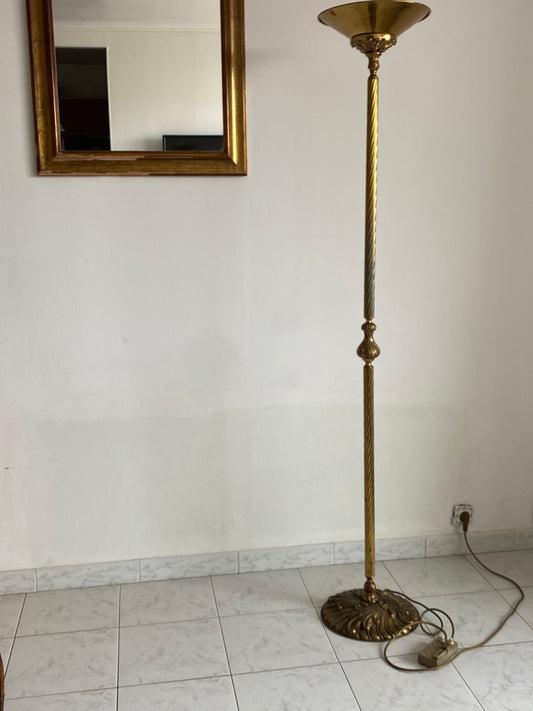 Lampe halogène en bronze