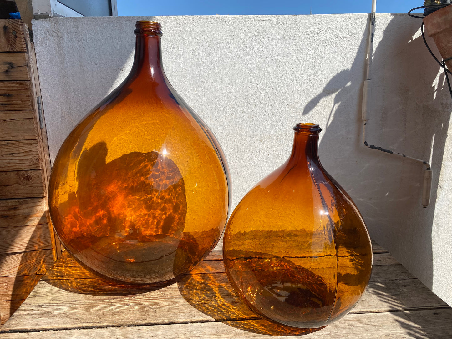 Dame Jeanne ambrée 10L