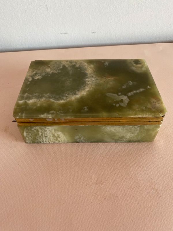 Boîte à cigarette et cendrier Ronson Onyx italie