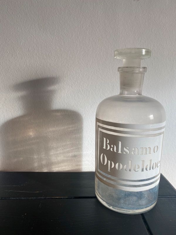 Pot d’apothicaire Balsamo Opodeldoc