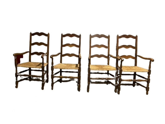 4 Fauteuils provençaux